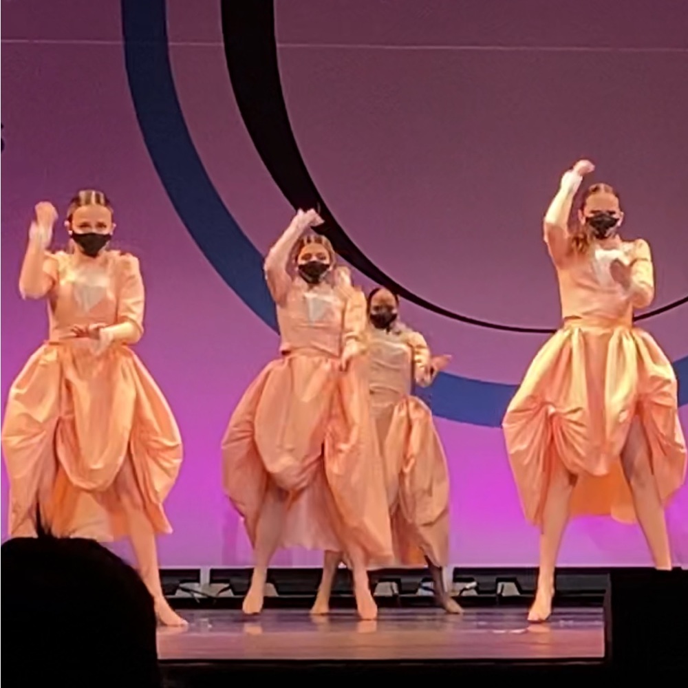 Custom Dance Costume inspired by Hamilton costumes